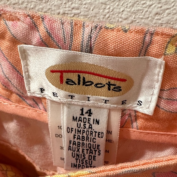 Talbots Patterned Pants - Picture 2 of 3